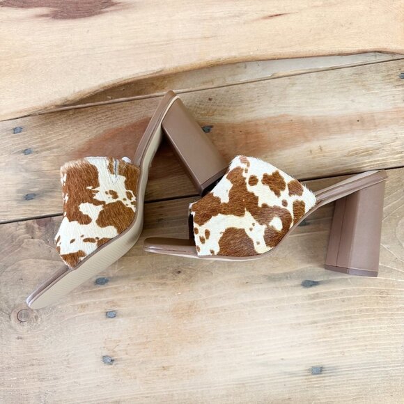 NWOB‎ - Journee Collection Signature Cow Hair Pumps NEW 11 Cowhair - Picture 9 of 13